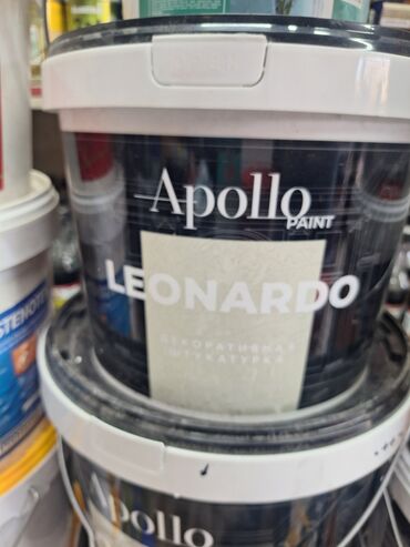 масляная краска: Декоративная штукатурка Apollo Paint Leonardo предназначена для