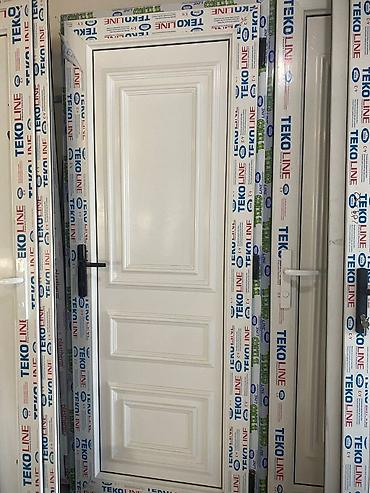 Plastik qapılar: Yeni Plastik qapı Çərçivə ilə, Zəmanətli, Ödənişli quraşdırma, Ünvandan götürmə — 8