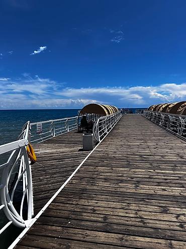 Иссык-Куль 2026: Коттедж, Palm Beach ЦО Palm Beach, Чок-Тал, Детская площадка, Охраняемая территория, Парковка, стоянка — 15