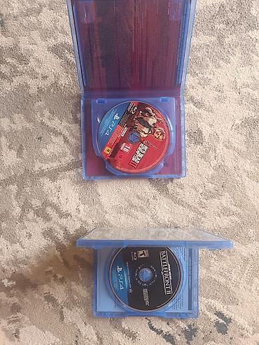 суу бур: Red Dead Redemption 2 + Star Wars Battlefront II (PS4) Продаю два — 2