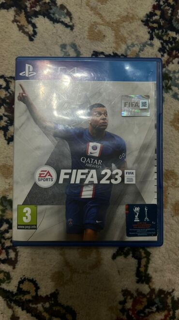 PS4 (Sony PlayStation 4): Фифа 23,диск состояние идеальное, царапин нет,1400сом