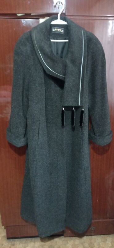 Пальто: Пальто, Длинная модель, Однобортная модель, 9XL (EU 58)