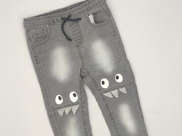 polarowe rajstopy: Jeans, So cute, 1.5-2 years, 92, condition - Perfect