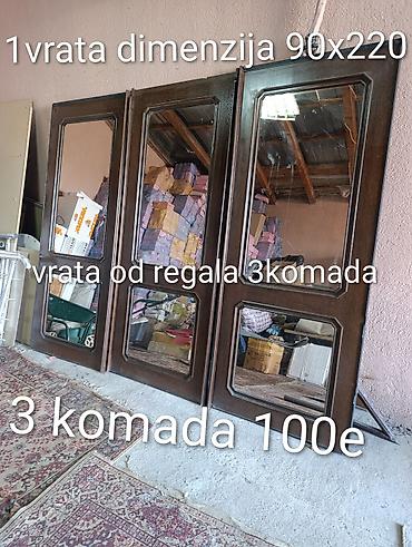 Stilske vitrine: Masivne drvene vitrine – dva modela Model 1 - Materijal: puno drvo sa — 17