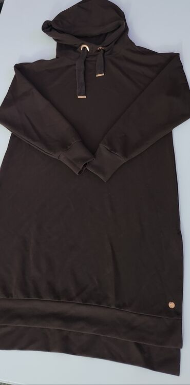 Haljine: Studio Untold XS, bоја - Braon, Oversize, Dugih rukava — 1
