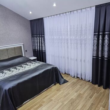 Pərdə və tüllər: Qəşəng pərdələr otağa zəriflik qatır. Ağ tül pərdələr işığı yumşaq — 19