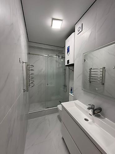 квартира с подсиленем: 1 комната, 41 м², Тунгуч мкр Элитка, 9 этаж, Евроремонт — 6