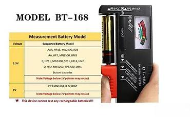 Multimetri: BT-168/BT-168B PRO tester baterija - Univerzalni merač nivoa — 10