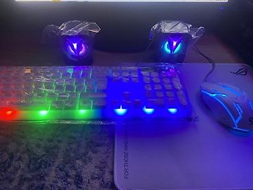 игровой пк комплект: Компьютер, ядер - 8, ОЗУ 16 ГБ, Игровой, Новый, Intel Core i7, AMD Radeon RX 580, SSD — 2