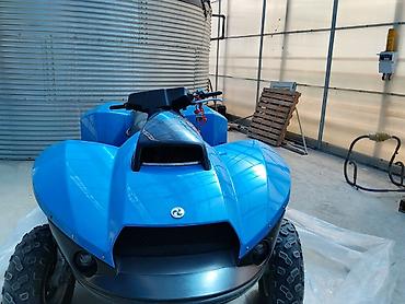 Мототранспорт: Quadski XL amfibiya nəqliyyat vasitəsi. 4 təkərli konstruksiyaya — 4