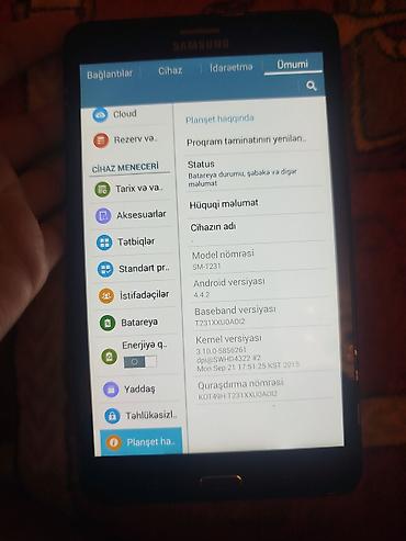 telefon tap: Samsung Galaxy Tab 4 7.0 (SM‑T231) planşet - Ekran: 7.0 düym, TFT - — 6