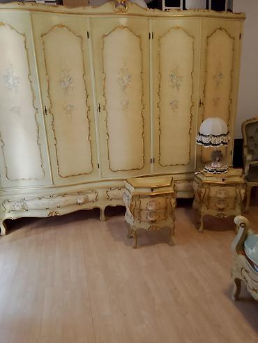 komoda laval forma ideale: Barokni komplet nameštaja za spavaću sobu – ručno oslikan i bogato — 2