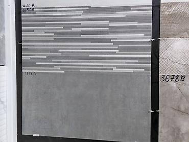 Внутренняя отделка: Керамическая плитка для стен и пола, формат крупный (приблизительно — 1