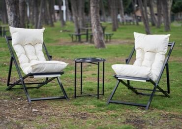 Bağ divan və kreslo dəstləri: Şezlonq. Bağ, balkon üçün şezlonq dəsti. Qiyməti - 1 ədəd şezlonq — 9