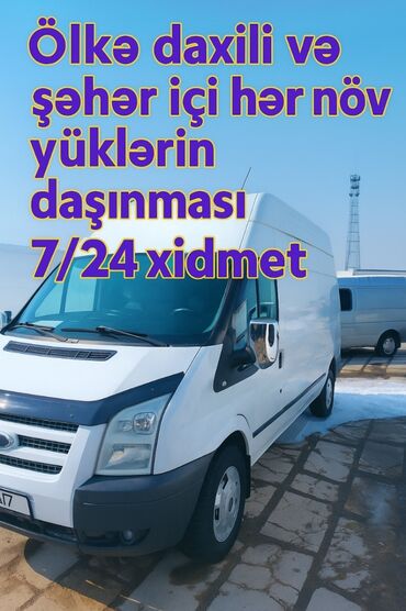 Sərnişin daşımaları: Ölkə daxilində və şəhər daxili bütün növ yüklərin daşınması Xidmət