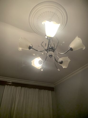 lusturlər: Çılçıraq, 5 lampa