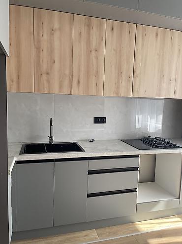 Кухонные гарнитуры: Кухонный гарнитур, цвет - Серый — 5