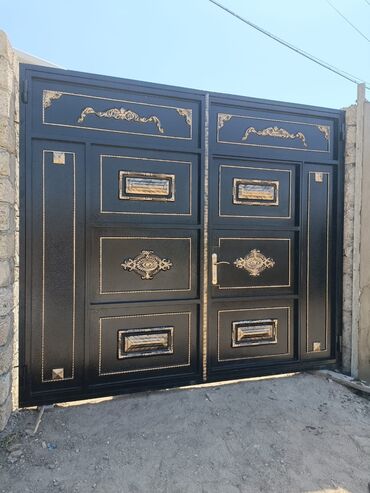 Həyət darvazaları: Darvazalarin seyf qapilarin satisi. KREDİTLE VEYA NEGD SATIŞ ÜNVAN — 3