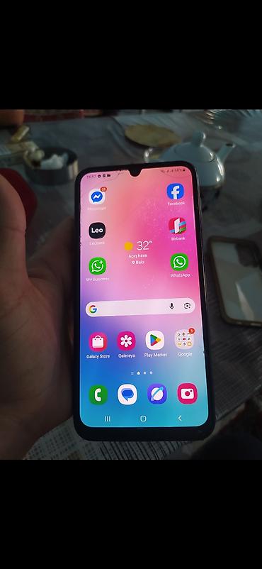 Elektronika: Samsung Galaxy A24 4G, 128 GB, rəng - Bənövşəyi, Barmaq izi — 2