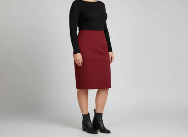 spódnice w paski ołówkowe: Women`s skirt, size XL