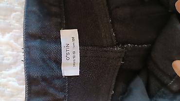 Джинсы и брюки: Джинсы и брюки, цвет - Черный, Б/у — 9