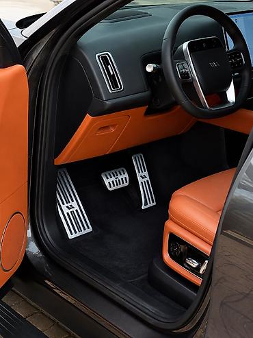 l9: Металлические противоскользящие накладки на педали для Li Auto L6 / L7 — 3
