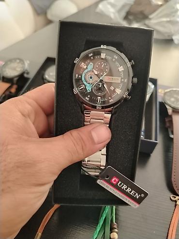 smart saat sumqayit: CURREN kişi qol saatı - Brend: CURREN (Leisure Style Fashion Watch) - — 2