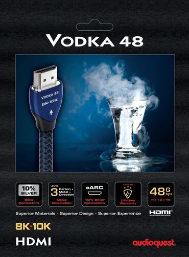 кабель hdmi vga: Audioquest Vodka 48 uzunluq 1.5