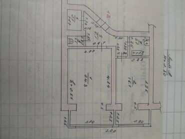 исанова 1: 1 бөлмө, 53 кв. м, Элитка, 1 кабат, Евроремонт