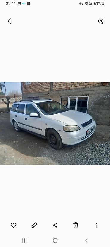 devo lasetti: Opel Astra: 2001 г., 1.6 л, Механика, Универсал — 1