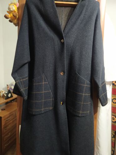 черный пальто: Пальто, 2XL (EU 44)