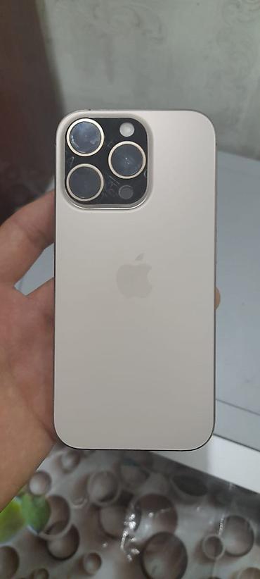 Apple iPhone: IPhone 16 Pro, Б/у, 256 ГБ, Desert Titanium, Коробка, 90 % — 10