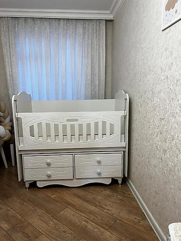 Beşiklər: Uşaq beşiyi matrasi,horuyu bir yerdə satilir.Demək olarki yenidir.Tək — 2