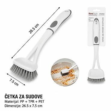 KMT četka za lonce 2419094 Praktična četka za sudove i lonce za