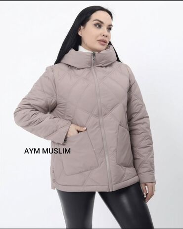 button куртка двухсторонняя: Пуховик, Короткая модель, Стеганый, 2XL