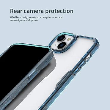 Maske i futrole za telefone: Maska Nillkin Nature Pro za iPhone 15 Plus 6.7 plava. Uz brzu dostavu — 9