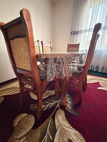 ayaqqabı dolabı ucuz: Qonaq otağı üçün, Yeni, Açılmayan, Oval masa, 6 stul — 4