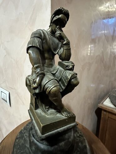 statuetka heykel: Fiqur, rəng - Sarı
