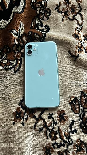 Apple iPhone: IPhone 11, Б/у, 128 ГБ, Зеленый, Чехол, 84 % — 4