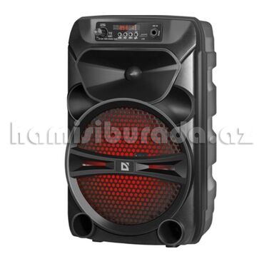 ses ucaldan: Portativ akustik sistem Defender G110 12W, Light/BT/FM/USB/LED/AUX