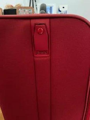 Putni koferi i torbe: Veliki crveni kofer na točkiće – Stratic - Brend: Stratic (logo na — 12