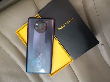 Mobil telefonlar: Poco X3 Pro, 128 GB, rəng - Qara, Düyməli, Face ID