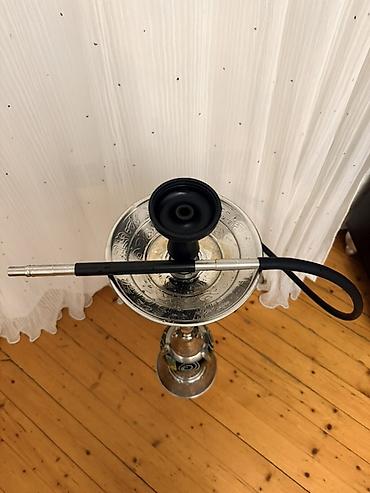 şərq kostyumları: Nargilə (şişəli, metal oymalı klassik model) - Material: cilalanmış — 2