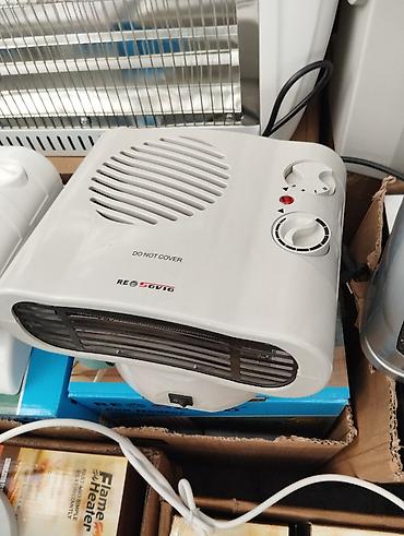 elektro kamin: Hava vuran qızdırıcı "Resovio FH 06" 2000W 15m² . Qeyd: bu tipdə ucuz — 7