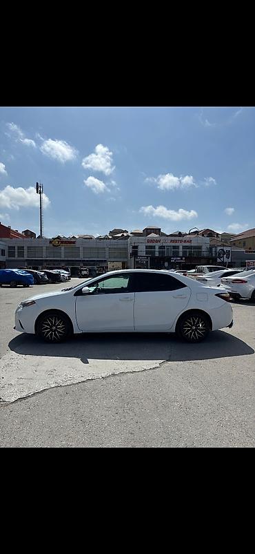 corolla 2006: Toyota Corolla, ağ rəng,sedan gövdə. I - Nömrə nişanı: 99-KY-573 — 6