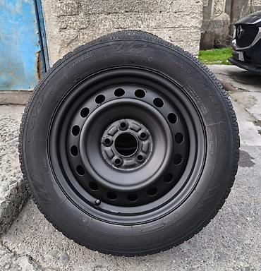 wuling mini ev: Колеса в сборе 205 / 60 / R 16, Зима, Б/у, Комплект, Легковые, Железные, отверстий - 5 — 1