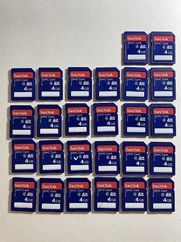 SD/SDHC yaddaş kartları dəsti
SanDisk 10
Kingston 20