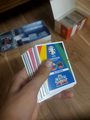 euro top: 17 eded Topps Match Attax futbol kartları dəsti - Seriya: Topps Match — 2