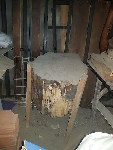 baltası: Taxta doğrama kötüyü (ağac gövdəsindən massiv blok) - Material: bərk — 1