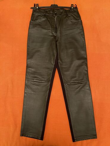 женские брюки из габардина: Брюки M (EU 38), цвет - Черный
